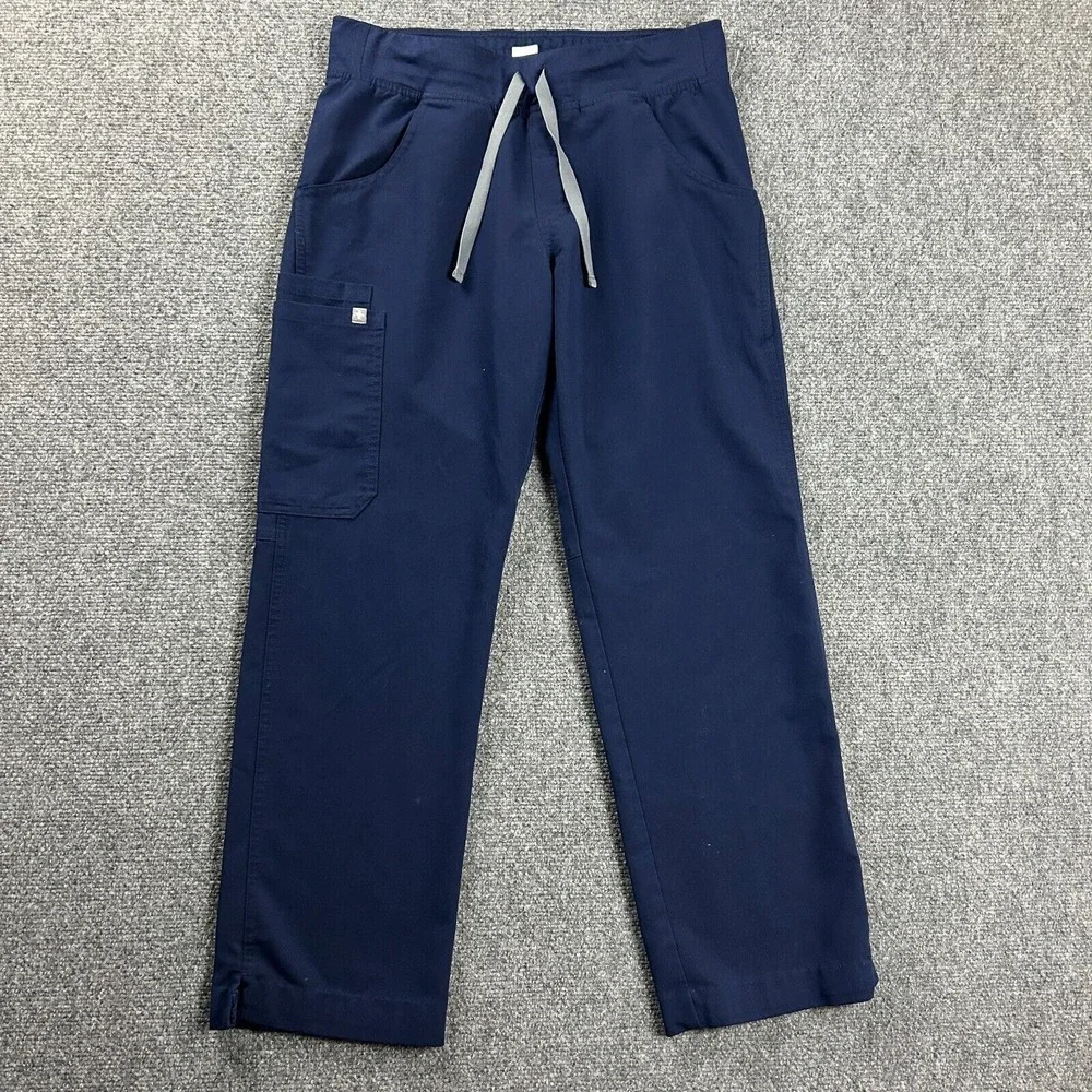 Figs Scrubs Bottoms Mens Small Blue Technical Collection Medical Workwear